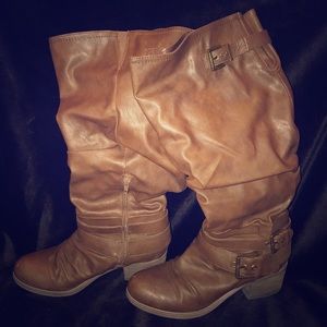 Stylish brown boots